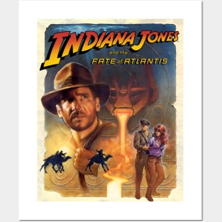 Indiana Jones and the Fate of Atlantis [Text] Posters and Art